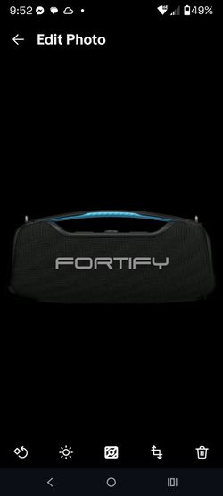 Veho Fortify MZ-9 Portable 100 W Bluetooth Speaker w/ AUX Strap Black/Blue
