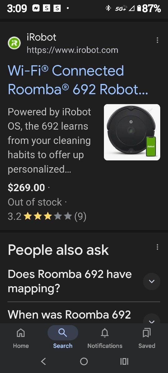 irobot Vacum