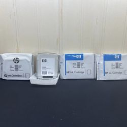 HP 940XL Ink Cartridges (2) Black (1) Cyan (1) Magenta Genuine Expired Open Box