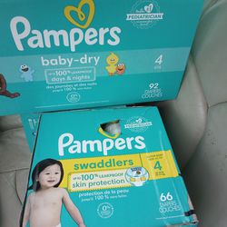 Boxes of Diapers 