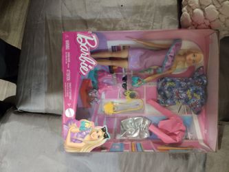 Barbie doll and accessories