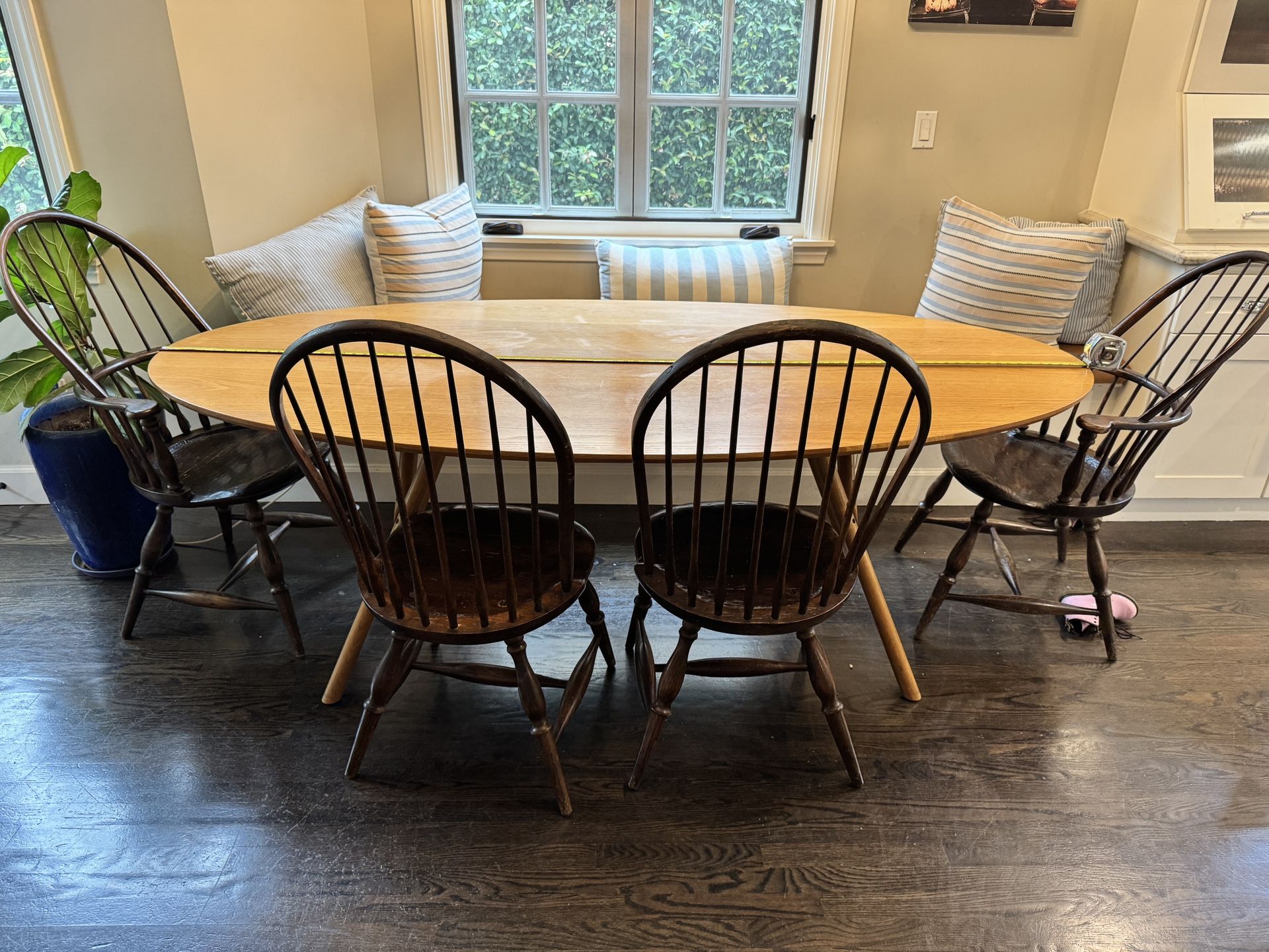 Solid Wood Chairs. Set Of 6