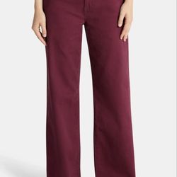 No Boundaries Baggy Wide Leg Jeans, 31.5" Inseam, Women's