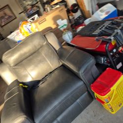 Black Recliner  Powered 