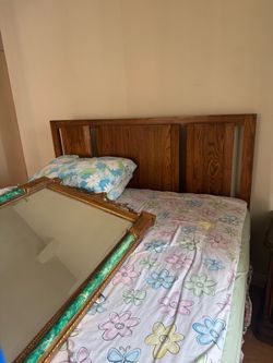 FREE Queen bed and mirror