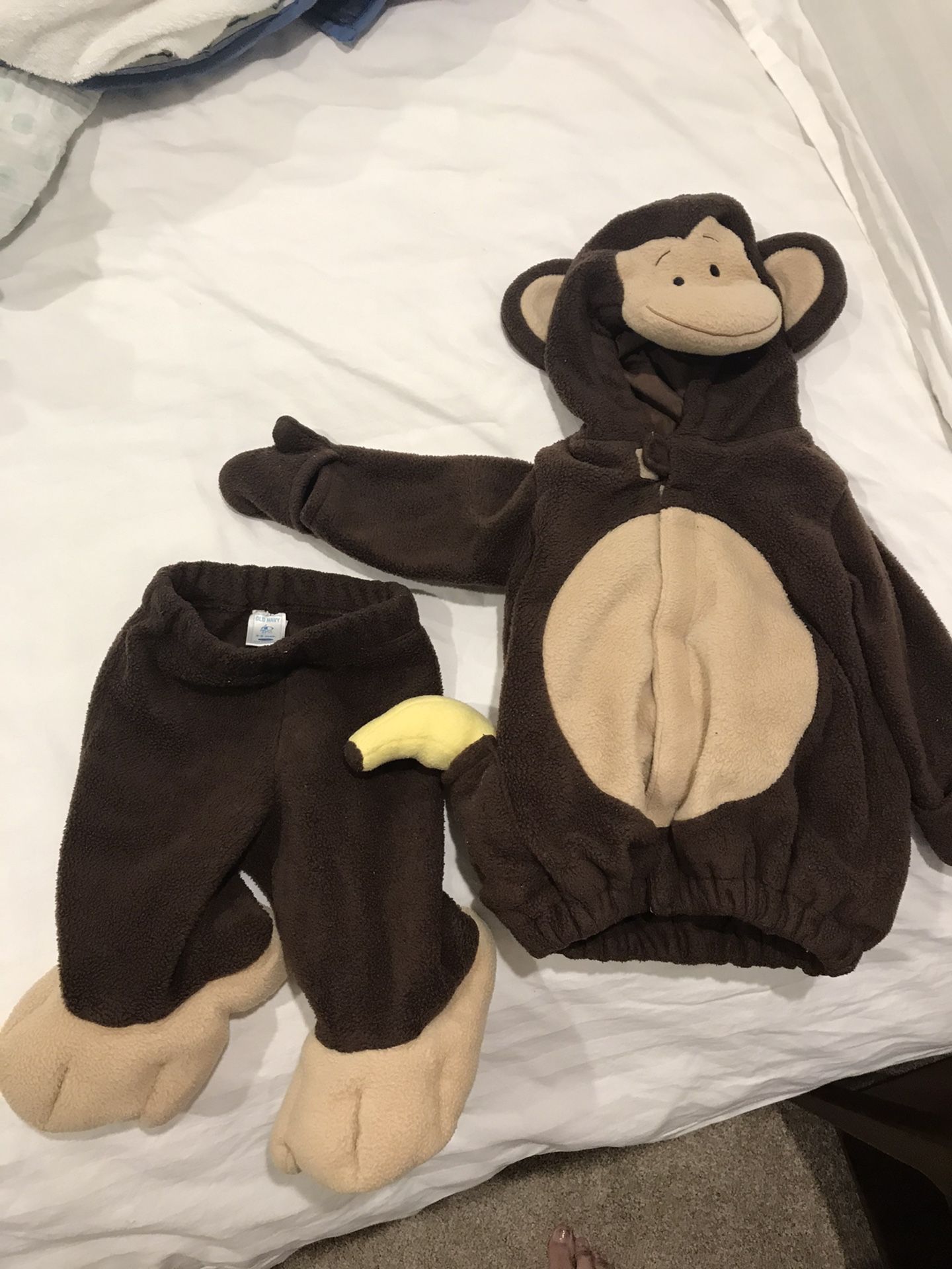 3-6 month baby Monkey costume