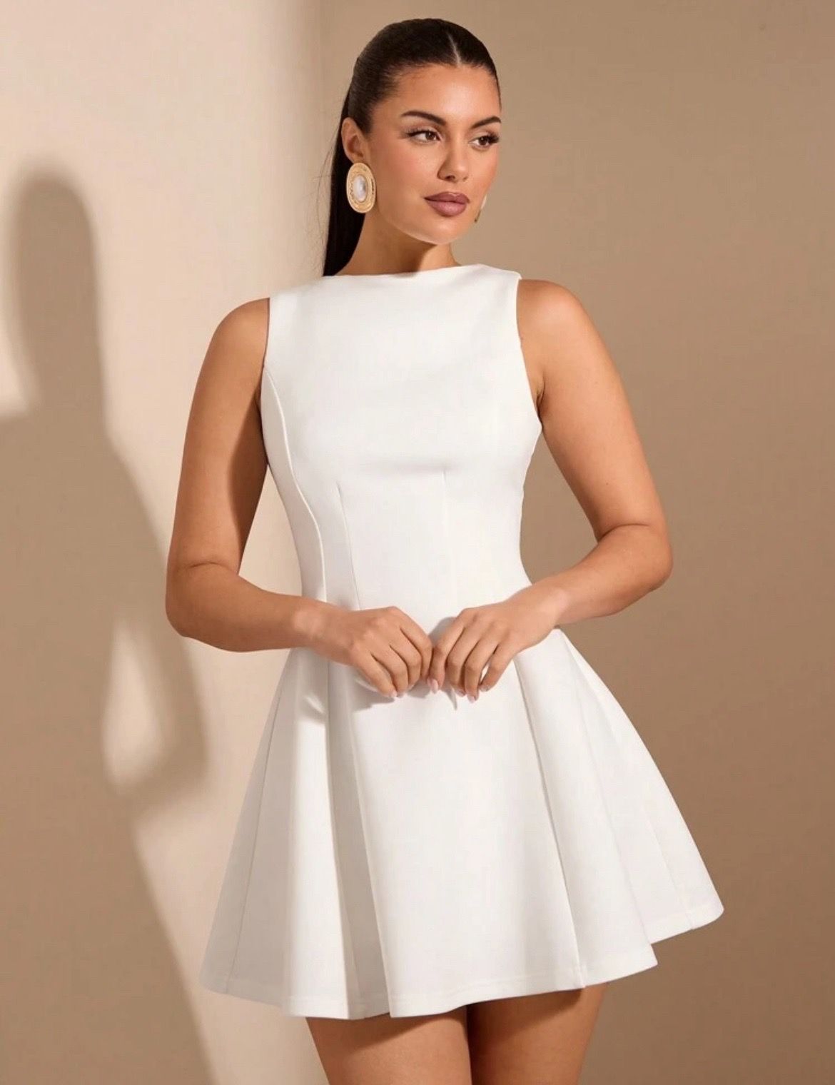 White dress