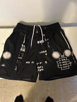 Eric Emmanuel black shorts, Size XL (replica)