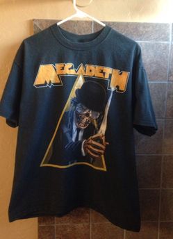 Megadeth clockwork sale orange shirt