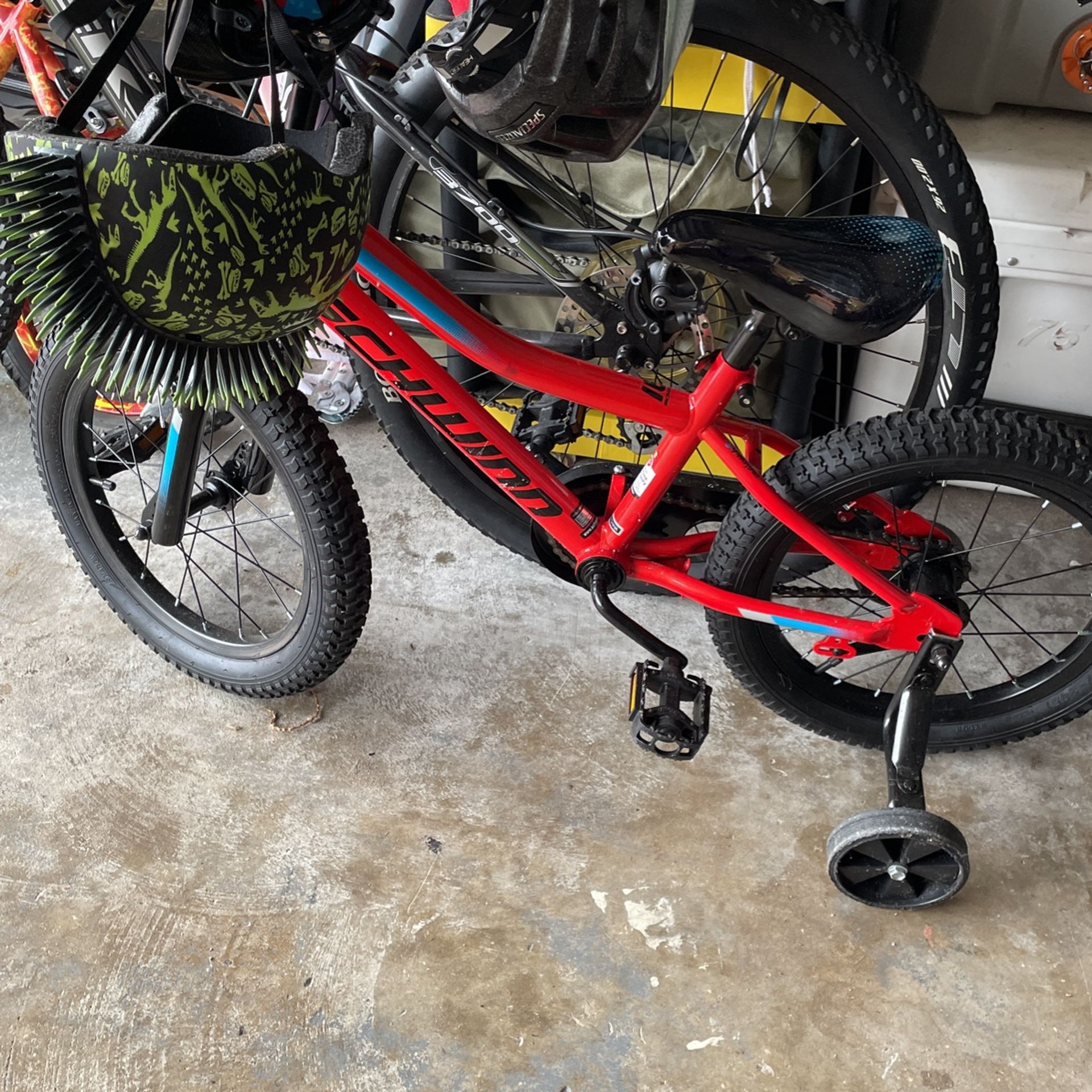 Kids Bike, Used A Handful Of Time S