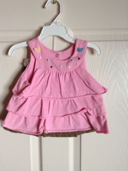 Le Top skort set, size 2 T