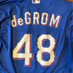 Texas Rangers Jersey - Jacob DeGrom 