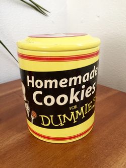 Homemade Cookies for Dummies Cookie Jar
