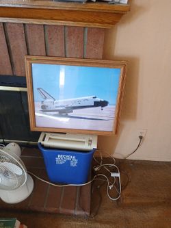 Framed NASA Space Shuttle Columbia Photo