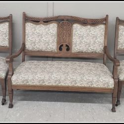 3 PEICE SETTE SET SOFA 2 CHAIRS 