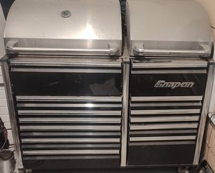Snap On Grill With Fridge