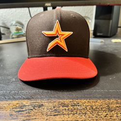 Houston Astros New Era Hat Size 7 1/8
