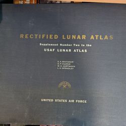 Rectified Lunar Atlas USAF Book