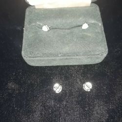 Geniune Opal Sterling Silver Earrings 0.26 Carat