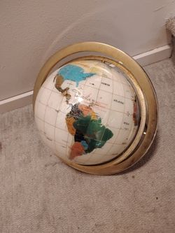 Gemstone globe
