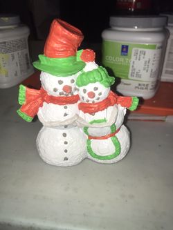 Christmas decorations snowman