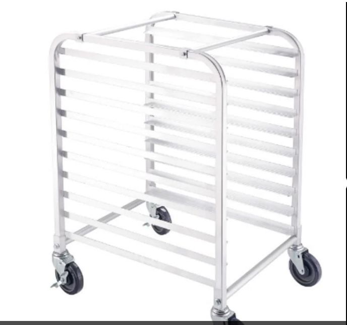 Commercial Bakers Rack On Wheels-used