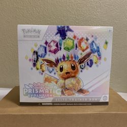 Pokémon Prismatic Evolutions Elite Trainer Box 