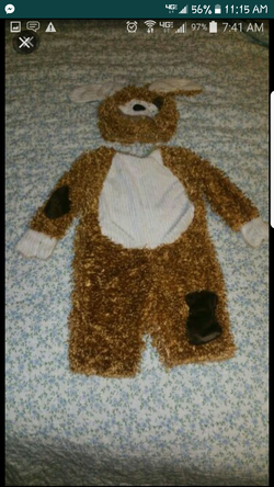 0-6 months Cute Puppy Halloween Costume