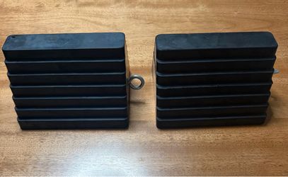 HAUL-MASTER | Wheel Chock with Eyebolt | 2 Pack