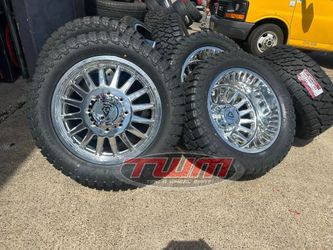 22" RIMS TIRES FOR FPRD F350 DUALLY 35125022 TIRES 