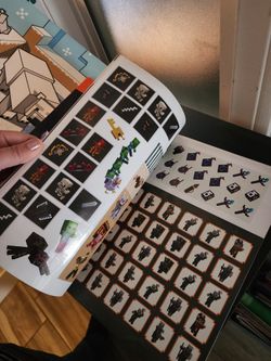 Minecraft Sticker Books Folder And Poster Book