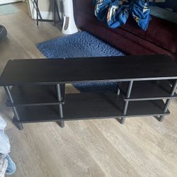 Great Moving Deal Great Condition Black Tv 📺 Stand Or Table 