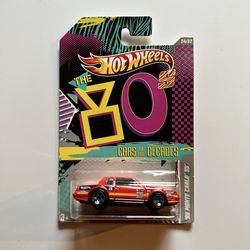 1986 CHEVY MONTE CARLO SS    2012 HOT WHEELS THE 80s CARS OF THE DECADES   1:64