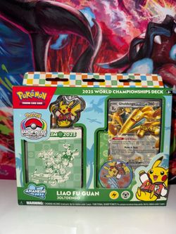 POKEMON 2025 WORLD CHAMPIONSHIP DECK