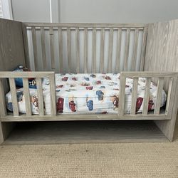 Restoration Hardware Crib And Toddler Bed