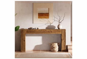 Solid Wood Console Table
