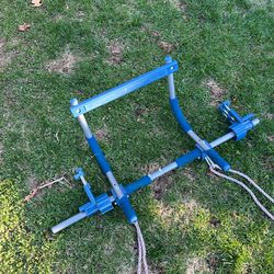Chin up bar and swing