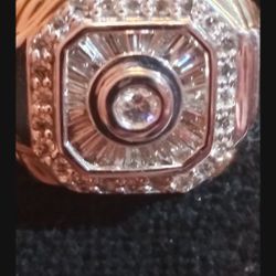 Men's ( Rolex ) Present Jubilee 14 K Gold Ring