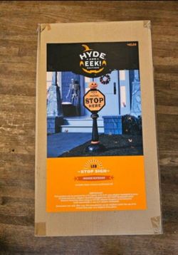 Halloween Target Led Blow Mold Sign Hyde and Eek