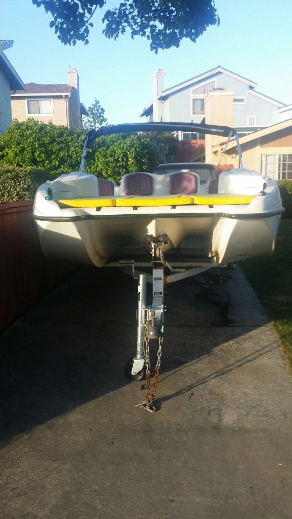 Jettus Sport Deck,Jet Ski Boat.