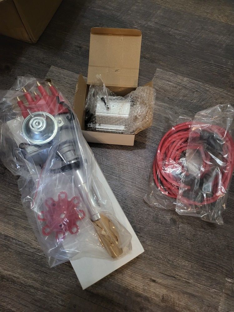 HEI Distributor/ Electronic Coil/ Plug Wire Combo Pack