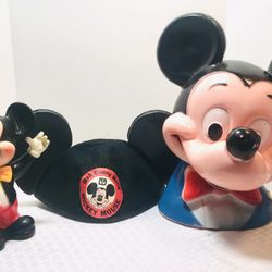 Vintage Walt Disney Mickey Mouse Lot