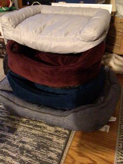 Small Dog Beds. $8 - $10 EACH. AS IS!