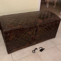 Very Old Decorative Trunk