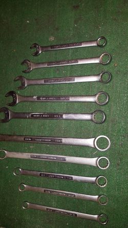 craftsman wrench set large