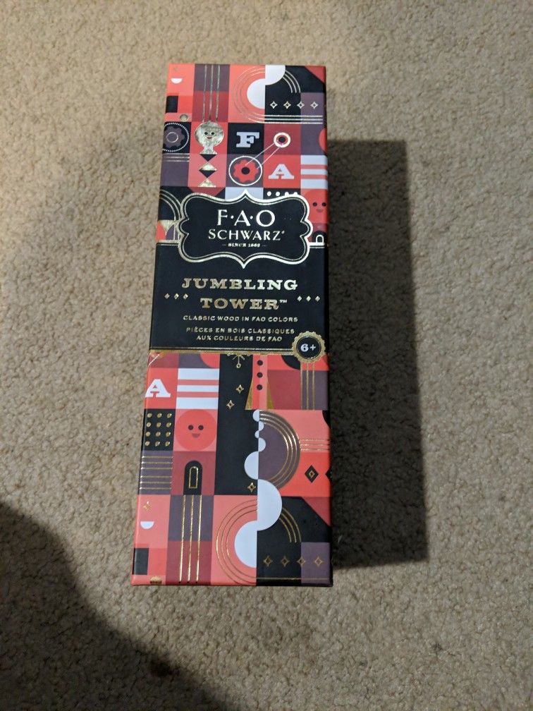 FAO SCHWARZ JUMBLING TOWER