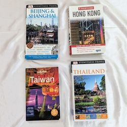 Asia Travel Books Guides China Hong Kong Taiwan Thailand