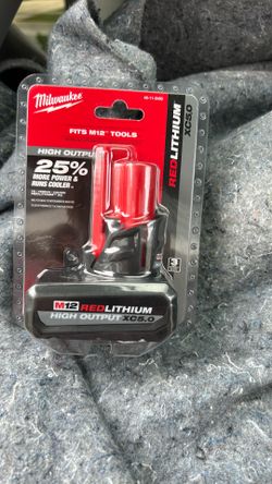 Milwaukee M12 HIGH OUTPUT 5.0 battery