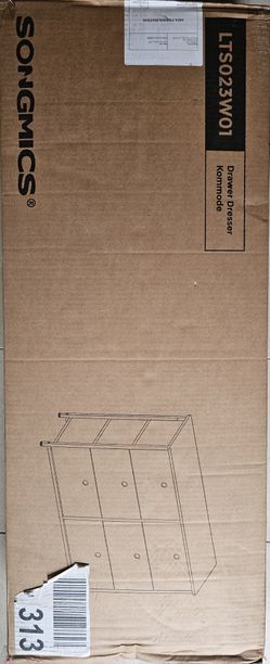 SONGMICS 6-drawer dresser
