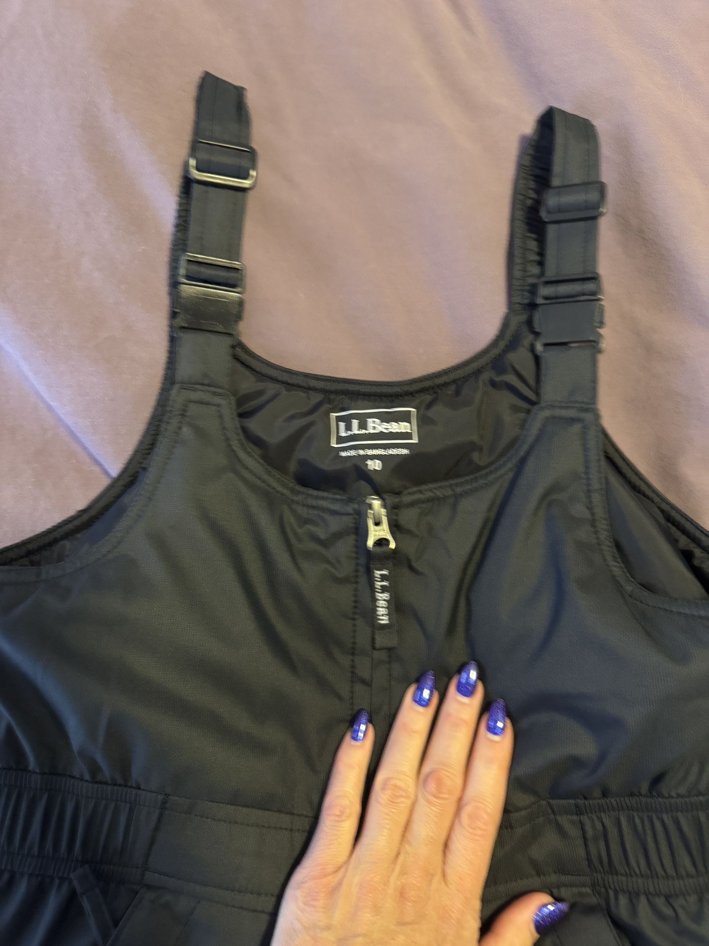 LL Bean Kids Snowsuit Sz 10 